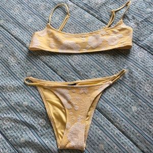 Barely worn triangl bathing suit